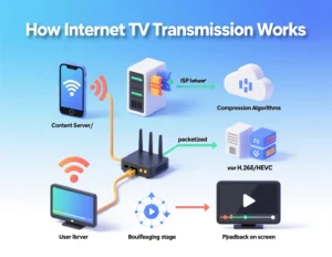 Jak działa transmisja TV przez internet