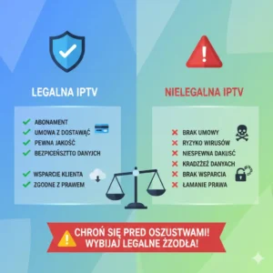 Gdzie mogę legalnie kupić abonament IPTV działający w Polsce