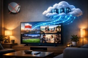 Jak działa polska IPTV bez anteny satelitarnej – telewizja przez internet