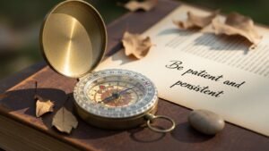 Zachowaj cierpliwość i wytrwałość