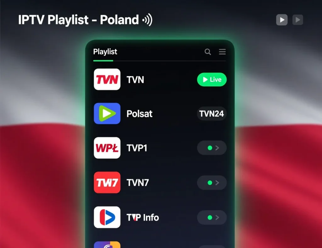 public iptv playlist poland