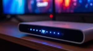 Płynny streaming kanałów Full HD dzięki szybkiej sieci Wi-Fi i LAN